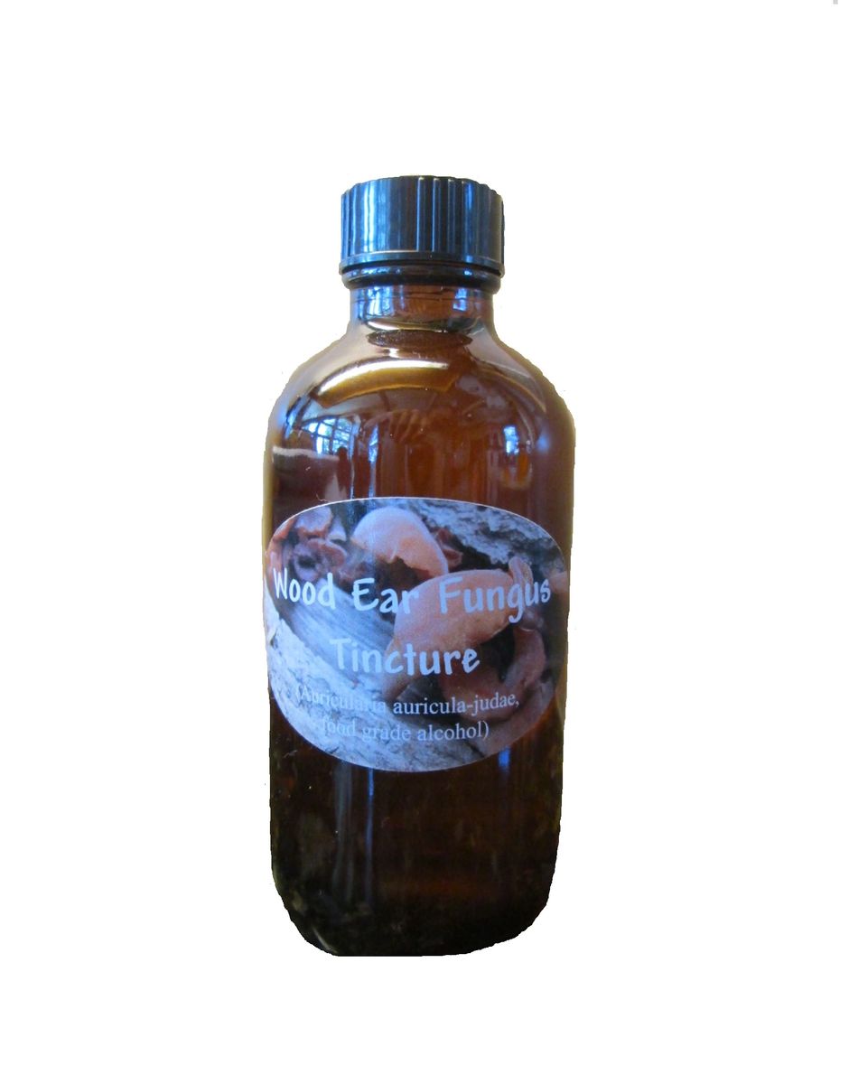 4 oz. Wood Ear (Auricularia auriculajudae) Tincture